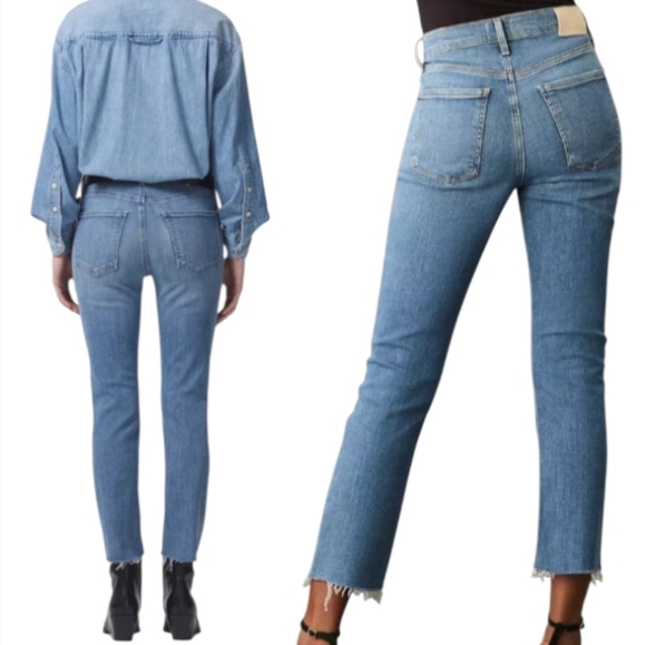 Citizens of Humanity Isola Straight Crop Jeans - Picture 3 of 10
